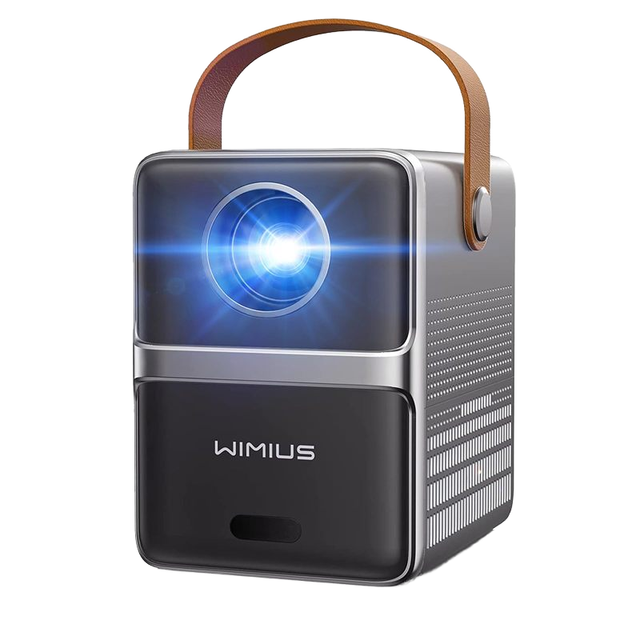 [New Hot Portable Projector] Factory OEM Mini HD 720P LED LCD Smart 4K Android HIFI Stereo Portable Business Education Projector