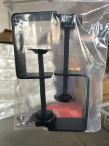 Tùy chỉnh chất lượng cao bột màu đen lớp phủ kim loại bảng C kẹp - Product Image 2