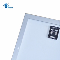 Chargeur solaire portable d'extérieur ZW-35W-18V, panneau solaire en verre transparent, panneau solaire en verre laminé de sécurité Zhiwang 35W 18V