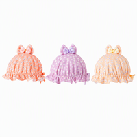 Bonnet à Volants Tendance pour Bébé Fille, Motif Floral, Faible MOQ, Prix Usine, Vente en Gros