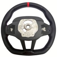 Volant de voiture en cuir chauffant personnalisable pour BMW F10 F12 F30 F90 G05 G20 G80 G82 E46 E60 E90 E92 M3 M4 M5 M6 X1 X3 X5