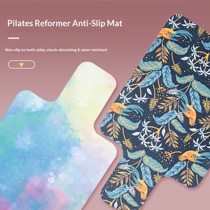 Tapis de sol en microfibre imprimée couleur, effet velours suédé, antidérapant, pour le yoga et le fitness, équipement de mise en forme corporelle 0001 IS - Product Image 3