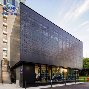 Panneau de façade perforé en aluminium découpé au laser décoratif pour murs-rideaux architecturaux extérieurs - Product Image 2