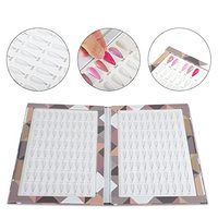 Livre d'affichage de couleurs d'ongles en plastique acrylique, 50/180/216/260 couleurs, cartes, pour exposition du vernis Gel