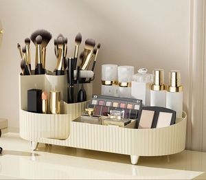 Hot Sell Cosmetics Display Case Rotating Makeup Beauty Products Organizer <strong>Skincare</strong> <strong>Holder</strong> - Product Image 1
