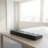 Portable 61 Key Foldable Metal & Plastic Keyboard Piano Rechargeable Lightweight Digital 127 Rhythms Factory Outlet Instrument