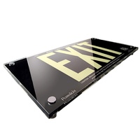 Feuille d'acrylique transparente extrudée en PMMA pur, écologique, pour usage publicitaire, avec services de moulage et de découpe