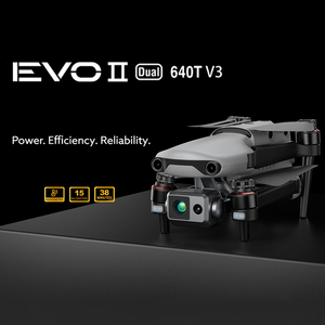 Autel Robotics Evo II Kép 640T V3 640X512 Hình Ảnh Nhiệt 0.8 Inch CMOS & 50MP 8K Ryyb Cảm Biến 16X Zoom Kỹ Thuật Số Doanh Nghiệp Drone - Product Image 3