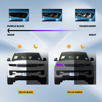 Película Protectora Inteligente Fotocrómica de TPU y Nano Cerámica para Ventanas, Protección de Faros y Decoración de Lámparas de Coche