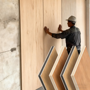 Painéis de Parede de PVC de Alta Densidade para Sala de Estar e Escritório Doméstico, à Prova de Fogo e Água, Fácil Instalação, Economia de Mão de Obra para Interiores - Product Image 1