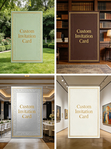 Servicio de Impresión de Tarjetas de Felicitación <span class=keywords><strong>en</strong></span> Papel Artístico Personalizado para Invitaciones a Eventos - Product Image 5