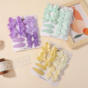 Ensemble de bandeaux pour bébé avec nœud en dentelle fait main pour enfants, style européen-américain, accessoires pour bébé, cadeau, modèle 5179 <span class=keywords><strong>Yao</strong></span> <span class=keywords><strong>Ming</strong></span> - Product Image 1