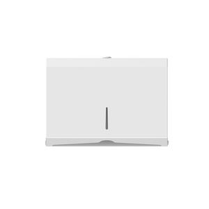 Porte-papier toilette mural en acier écologique FANDA avec revêtement en poudre blanche - Design moderne, garantie 1 an, utilisation au bureau - Product Image 2