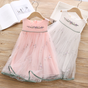 Vestido de Maternidad Estilo Coreano con Bordado a Mano, Diseño en Línea A para Niñas, Fabricante OEM - Product Image 4
