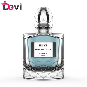 Flacons de parfum en verre Devi, nouveau design, 100 ml, luxe, vides, ronds, avec pulvérisateur à chaud, flacon pulvérisateur - Product Image 1