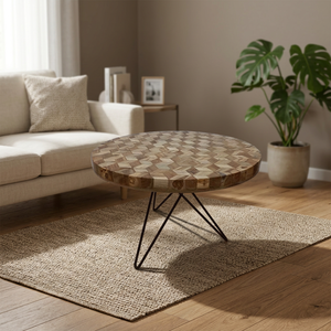 โต๊ะ mozaik อินโดนีเซีย3D DIA 80 - Product Image 3