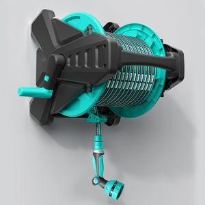 Tuyau d'arrosage haute pression rétractable CNS Garden, 1/2 pouce, 10-50 mètres, fixation murale, <span class=keywords><strong>prix</strong></span> usine du fabricant - Product Image 3