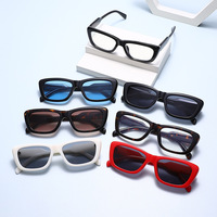 Gafas de Sol Unisex Modelo 3659, Estilo Ojo de Gato, Protección UV, Lentes de PC de Marco Completo, Bloqueo de Luz Azul, Diseño Moderno Europeo Americano