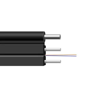 HXCOWO GJXH GJYXCH光纤电缆1千米出厂价格FTTH引入电缆1 2 4 6 8 12芯G657A用于室内/室外