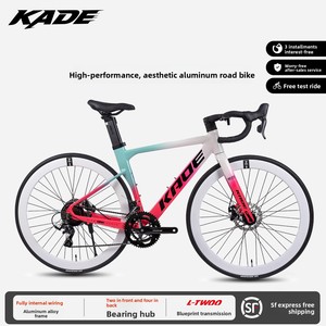 Bicicleta de Carretera KADE Light Cavalry M380 con Cuadro de Aleación de Aluminio, Cableado Interno Completo, Manillar Ultraligero de Curvatura Rápida, Bicicleta de Carreras para Hombre - Product Image 2
