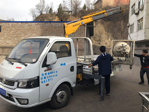 رافعة صغيرة 1.8 طن بجهاز تحكم عن بعد مزودة بذراع هيدروليكية - Product Image 3