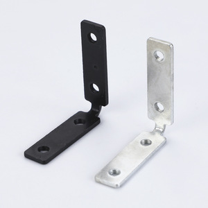 Support d'angle sans poignée en forme de L, support en acier à angle droit pour accessoires d'installation de portes et fenêtres - Product Image 1