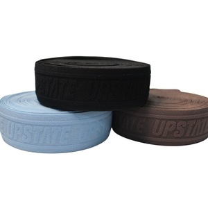 Sang trọng lõm-lồi thiết kế Jacquard Dây đeo đàn hồi Dập nổi 3D xương cá Nylon băng cho thắt lưng kết cấu 3D Nylon Băng lồi - Product Image 3