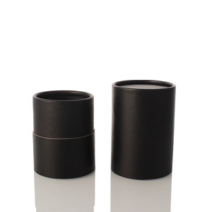 Scatole per Profumo in Carta Nera da 50ml, Design Semplice e Personalizzato, Forma Rotonda - Product Image 3