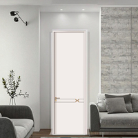ROI HOME 2024 Moderne Étanche En Aluminium Fini En Bois Respectueux De L'environnement pour Chambre Hôtels/Villas MDF Prix Usine