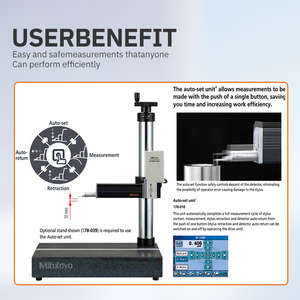 Medidor de Rugosidad Superficial Mitutoyo SJ410 con Pantalla a <span class=keywords><strong>Color</strong></span>, Alta Precisión de 0.001um y 1 Año de Garantía - Product Image 3