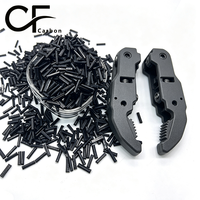 Composé de Nylon 6 6 personnalisé à haute teneur en fibre de carbone (PA66 LCF20 à LCF50) pour le moulage par injection de supports d'exosquelette