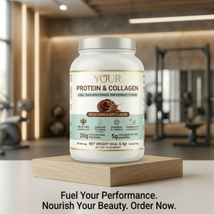 Poudre de Collagène Riche en Protéines pour Femmes, Saveur Chocolat Intense, Peptides de Collagène et Protéines de Lactosérum, Sans Gluten, Vente en Gros - Product Image 6