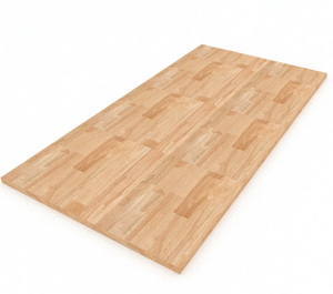 ท็อปโต๊ะอาหารไม้ยางรูปทรงสี่เหลี่ยมผืนผ้า - Product Image 2