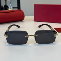 Lunettes de soleil de créateur de haute qualité, style Chrome Hearts, pour hommes et femmes, sport, protection UV400.
