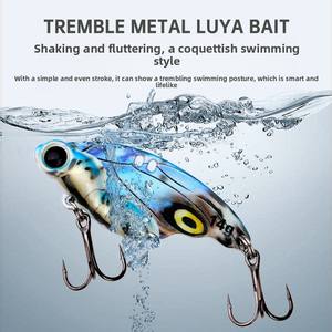 Señuelo artificial de aleación de zinc con estampado de mariposa biónica, 8g/14g, de lanzamiento largo, hundimiento rápido, para lubina de <span class=keywords><strong>boca</strong></span> <span class=keywords><strong>grande</strong></span>. - Product Image 3