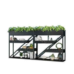 Vendita calda moderna <span class=keywords><strong>in</strong></span> <span class=keywords><strong>ferro</strong></span> <span class=keywords><strong>battuto</strong></span> nordico mensola da pavimento per ufficio balcone vasi da fiori e <span class=keywords><strong>fioriere</strong></span> - Product Image 1