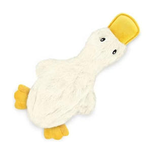 Yavru kırışık ördek Pet malzemeleri ile Squeak peluş köpek oyuncaklar köpekler için oyuncaklar çiğnemek - Product Image 6