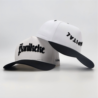 Hoge kwaliteit op maat geborduurde logo's, vijf-delige baseball caps, snapback caps met geprägte logo's op de klep, 3D borduurwerk