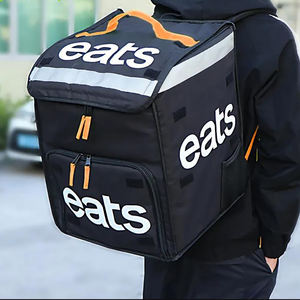 Mochila para motocicleta con aislamiento térmico para hombre, mochila para entrega de comida, para Pizza, doble cubierta - Product Image 6