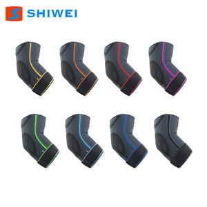 Protector de codo tejido Shiwei con soporte de compresión para baloncesto, deportes al aire libre, equipo de protección unisex - Product Image 3
