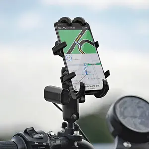 MOTOWOLF Stock Support Motorcycle Bicycle Mobile Phone Holder For Motorbike