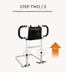 Bedside Safety and Stability Hospital Medical Home Bed Rail Assist Handle Handrails for Elderly Beds - Product Image 2
