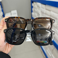 Lunettes de soleil polarisées de luxe en gros pour femmes, protection UV400, style rétro, pour hommes et femmes, assortiment