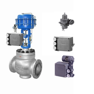 Vanne à commande numérique OEM chinoise, positionneur de vanne à bille pneumatique simple effet Fisher 3582 3582i 67CFR, filtre régulateur - Product Image 1