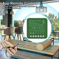 Prix d'usine, vente directe : Module d'interrupteur intelligent mini WiFi Tuya 4 voies Zigbee pour produits de maison connectée DIY Light Life