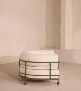 Canapé sectionnel d'extérieur fabriqué en aluminium antirouille meubles de jardin à coussin confortable d'extérieur - Product Image 2