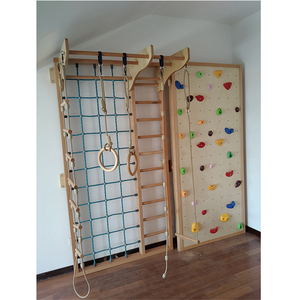 Pas encore d'<span class=keywords><strong>avis</strong></span> Ensemble mural suédois en bois Gymnastique murale pour enfants Gymnase Stall Bar en bois Gymnastique Amusement - Product Image 6