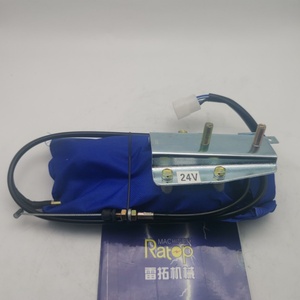 Électrovanne d'arrêt 24V de haute qualité 5-81900-008-01 58190000801 pour moteur 6D34 d'excavatrice SY215 - Product Image 6