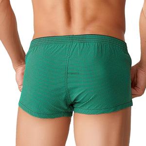 <span class=keywords><strong>Calzoncillos</strong></span> Bóxer a Cuadros para Hombre, Ropa Interior, Pantalones Cortos para Estar en Casa, <span class=keywords><strong>Calzoncillos</strong></span> Tipo <span class=keywords><strong>Arrow</strong></span>, Ropa Interior Masculina Transpirable, Pantalones Cortos para Dormir - Product Image 5