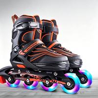 Patins à roulettes urbains personnalisés OEM en gros avec roues lumineuses réglables pour l'entraînement en parc